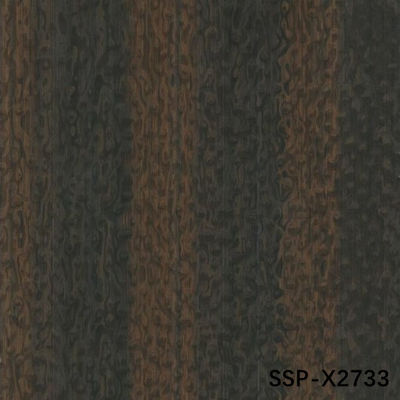 التدخين Sapele Pommele المعدات الخشبية القشرة 2500-3100 مم الحجم المطول