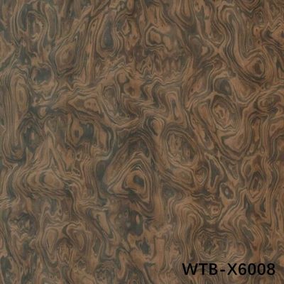 قشرة خشب مُعاد تشكيلها بطول 2850 مم بحجم مُطوّل من خشب التنوب للأبواب الداخلية WTB-X6008