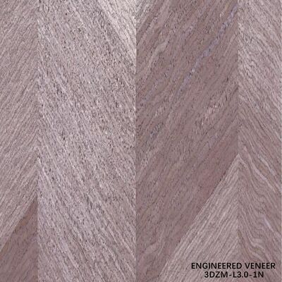 3D Wood Veneer للأثاث والجدران الداخلية - 3DZM-L3.0-1N