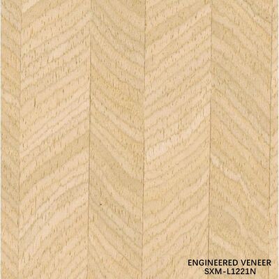 SXM-L1221N نسيج خاص Recon Wood Veneer Factory Wholesale نسيج عالي الجودة للأبواب والخزانات الخشبية الزخرفة السطحية 0.40mm سمك